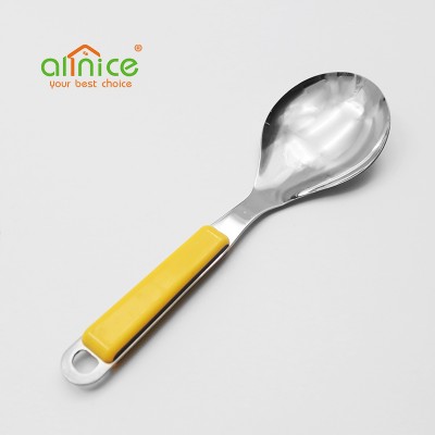 Wholesale home goods kitchen cutlery cooker meal rice stainless steel spoon for sale